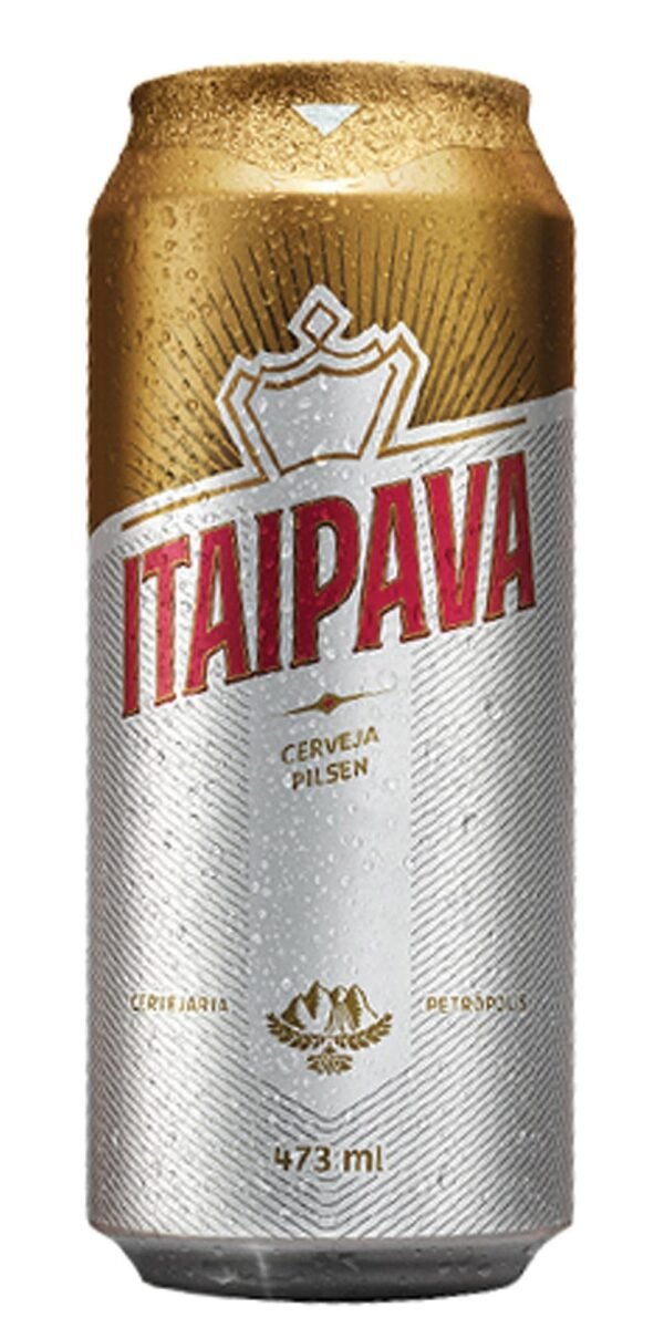 Cerveja Itaipava Pilsen Latao 473 ml pack com 12 unidades