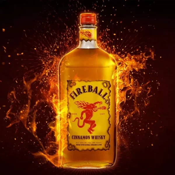 Whisky FireBall 750 ml - Image 2