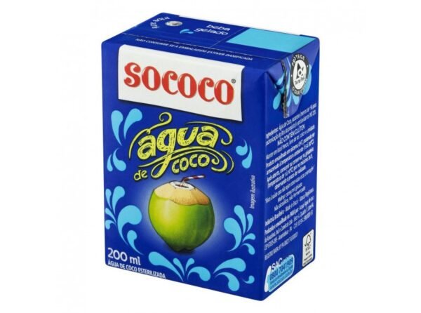 Água de Coco Sococo 200ml